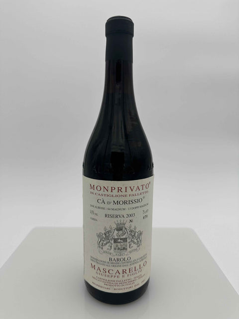 Masscarello Giuseppe e Figlio, Barolo, Monprivato Ca D'Morissio riserva 2003