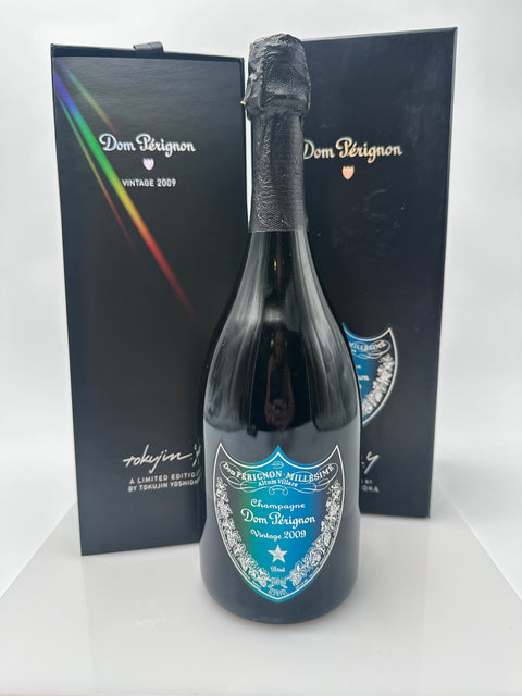 Champagne Dom Perignon, Limited Edition, Tokujin Yoshioka , vintage 2009,