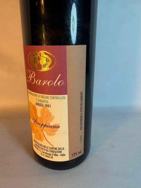 Stroppiana, Cascina cucco Barolo, 1991