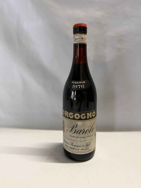 Barolo, Giacomo Borgogno, riserva 1976