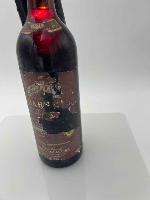 Giacosa Bruno , Barolo Riserva Speciale 1978, collina Rionda Di Serralunga D'Alba, Label  Slightly Damaged to Humidity