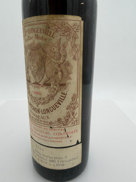 Chateau Baron Pichon Longueville, Bordeaux, 1960