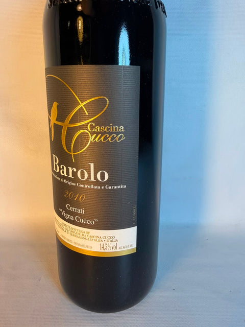 Cascina cucco, Cerrati Vigna Cucco Barolo, 2010