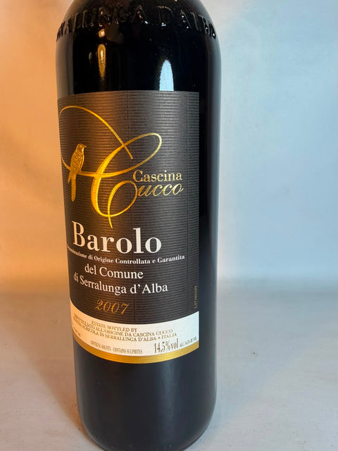 Cascina cucco, del Comune di Serralunga d'Alba Barolo, 2007