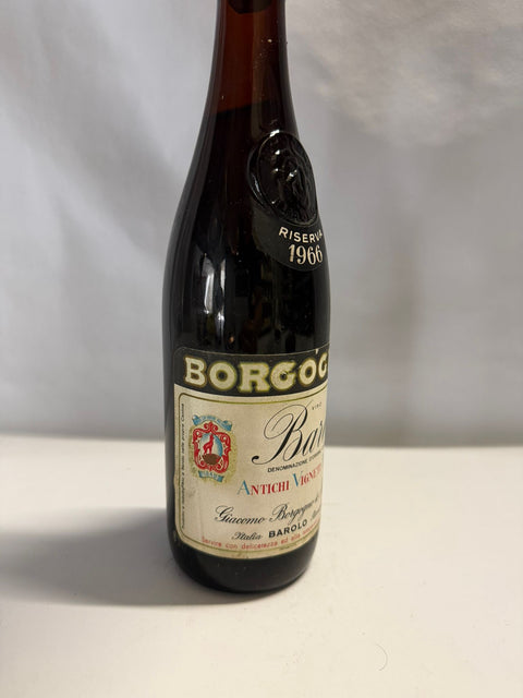 Barolo, Giacomo Borgogno, riserva 1966