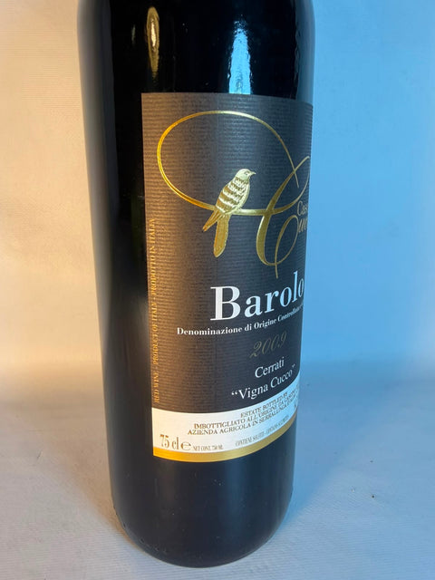 Cascina cucco, Cerrato Vigna Cucco Barolo, 2009