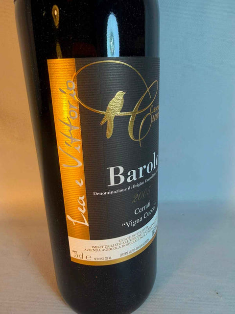 Cascina cucco, Cerrati Vigna Cucco Barolo, 2005