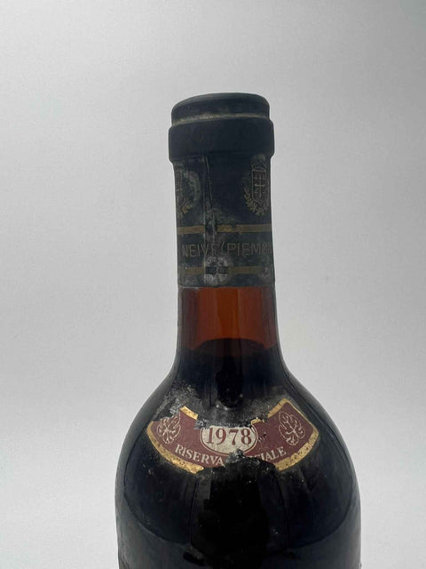 Giacosa Bruno , Barolo Riserva Speciale 1978, collina Rionda Di Serralunga D'Alba, Label  Slightly Damaged to Humidity
