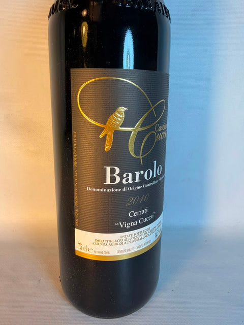 Cascina cucco, Cerrati Vigna Cucco Barolo, 2010