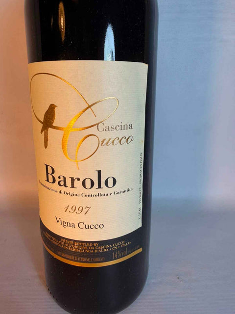 Cascina cucco, Vigna Cucco Barolo, 1997