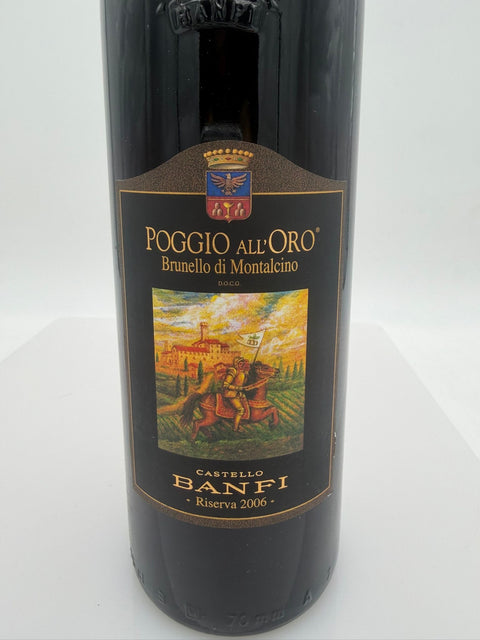 Brunello di Montalcino, Poggio all'Oro, Castello Banfi Riserva 2006