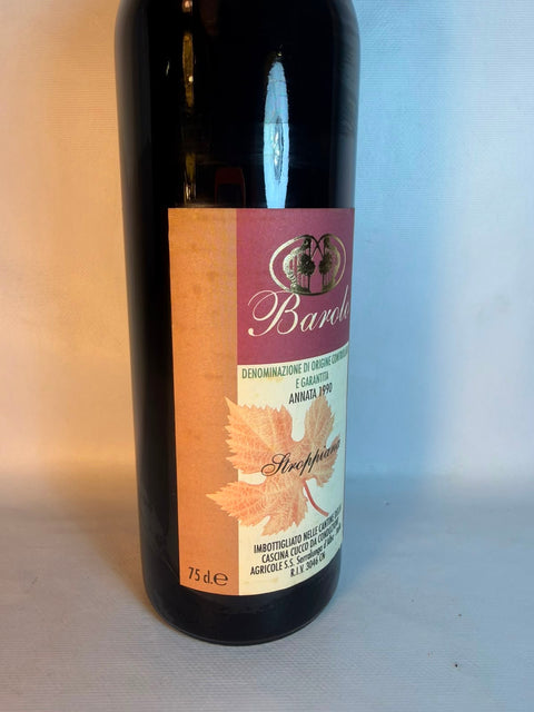 Stroppiana, Cascina cucco Barolo, 1990