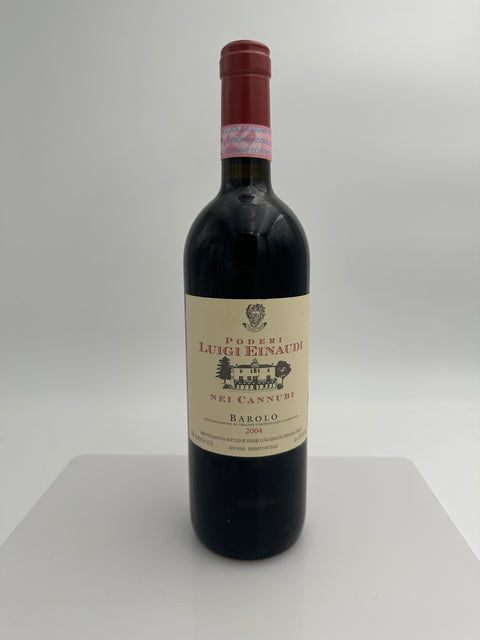 Poderi Luigi Einaudi, Barolo Nei Cannubi 2004