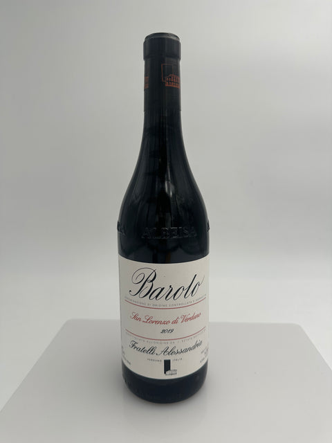 Fratelli Alessandria, barolo San Lorenzo di Verduno 2019