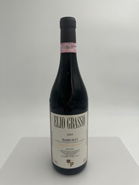 Elio Grasso, Barolo Gavarini Chiniera 2003