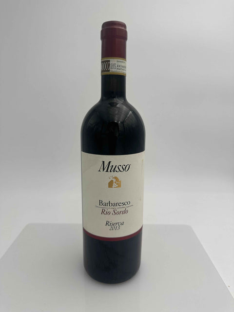 Musso Barbaresco Rio Sordo, Riserva 2013