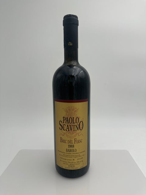 Barolo, Paolo Scavino, Bic del Fiasc 1988