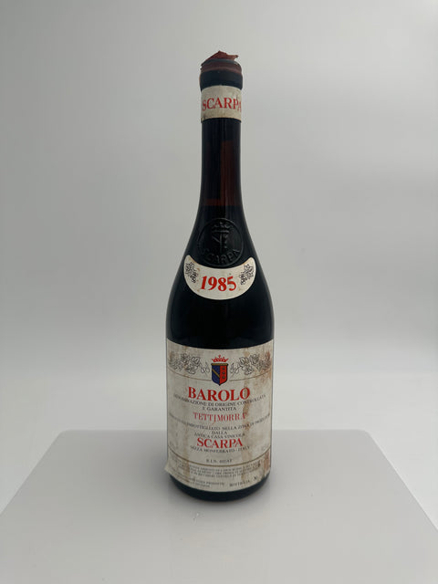 Scarpa, Tettimorra Barolo 1985