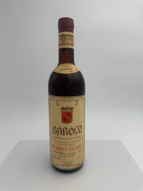 Guido Porro, Barolo 1978