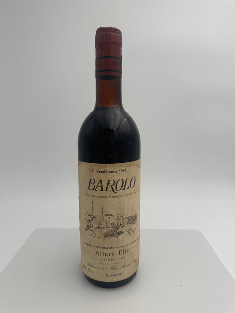 Elio Altare, barolo 1974