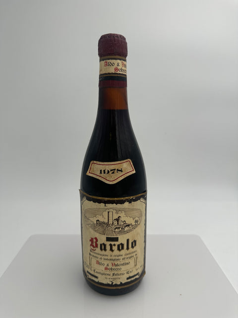 Aldo & Valentino Sobrero, Barolo 1978