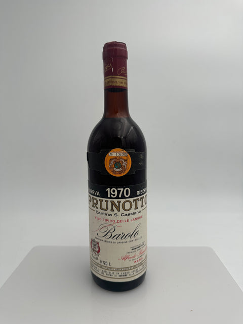 Prunotto Barolo Riserva 1970