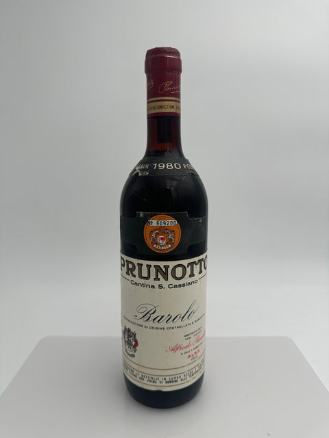 Prunotto Barolo Riserva 1980