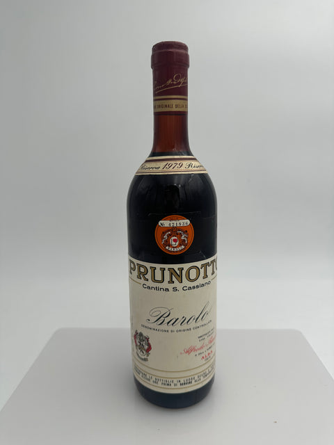 Prunotto Barolo Riserva 1979