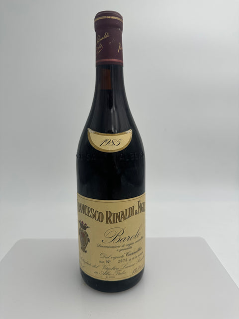 Francesco Rinaldi & figli, Barolo Cannubbio 1985