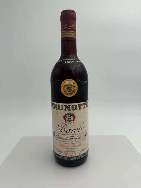 Prunotto Barolo Riserva Bussia di Monforte D'Alba 1967