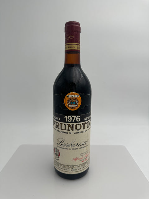Prunotto Barbaresco Riserva 1976