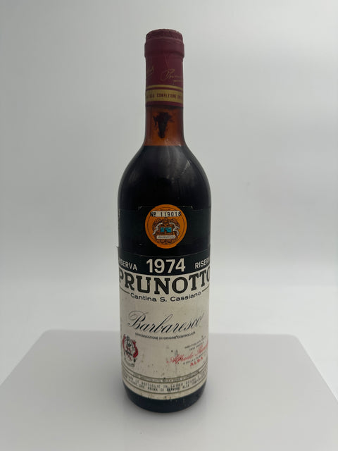 Prunotto Barbaresco Riserva 1974