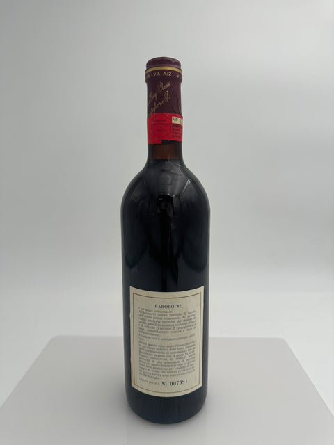 Gigi Rosso, Arione Barolo, Riserva 1982