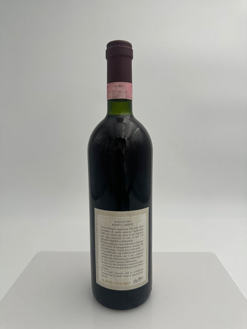 Gigi Rosso, Arione Barolo, 1985 Riserva