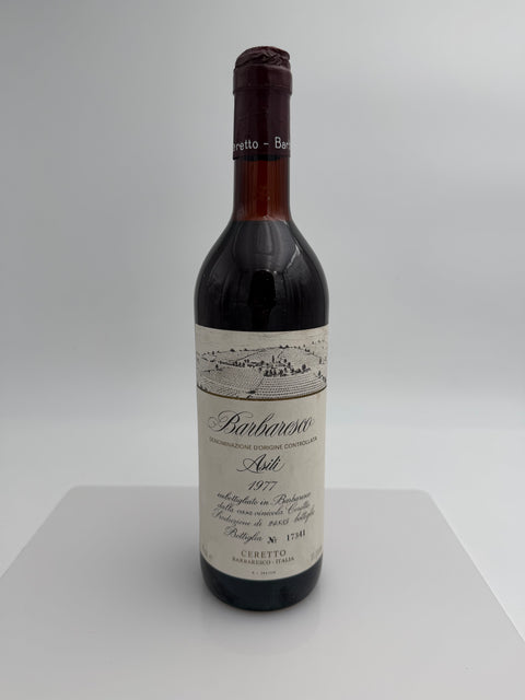 Ceretto Barbaresco Asili, 1977