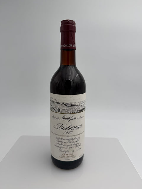 Ceretto Barbaresco Montefico, 1973