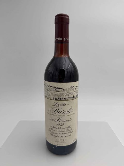 Ceretto Barolo Zonchetta Delle Brunate 1975
