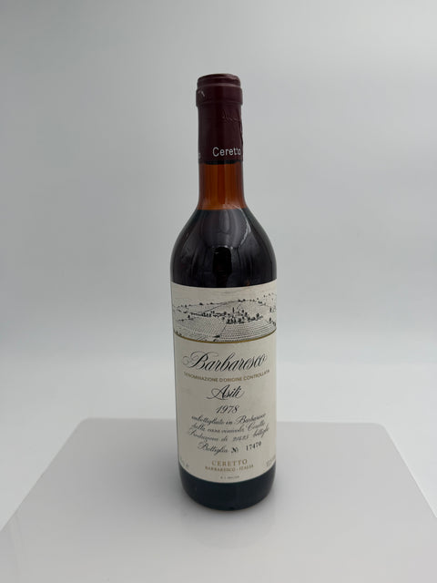 Ceretto Barbaresco Asili 1978