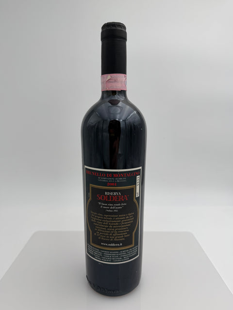 Brunello di Montalcino, Soldera Riserva 2001