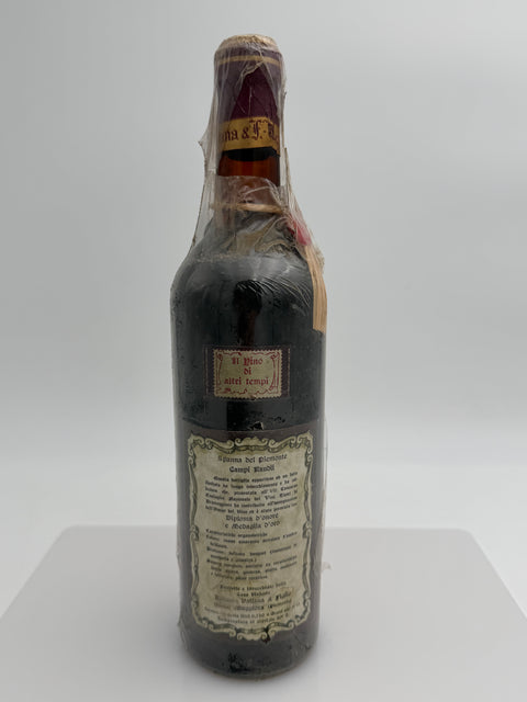 Vino Spanna, Antonio Vallana e Figlio, Campi Ravdii, 1955 Medaglia D'Oro