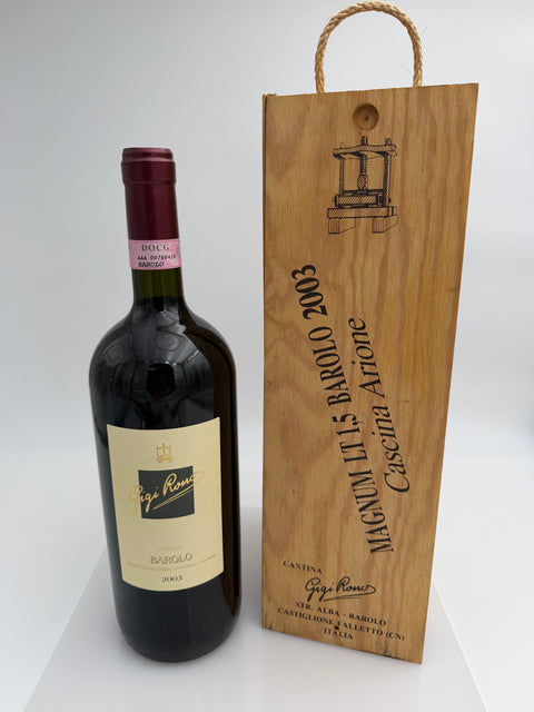 DMG Gigi Rosso, Barolo Arione , 2003
