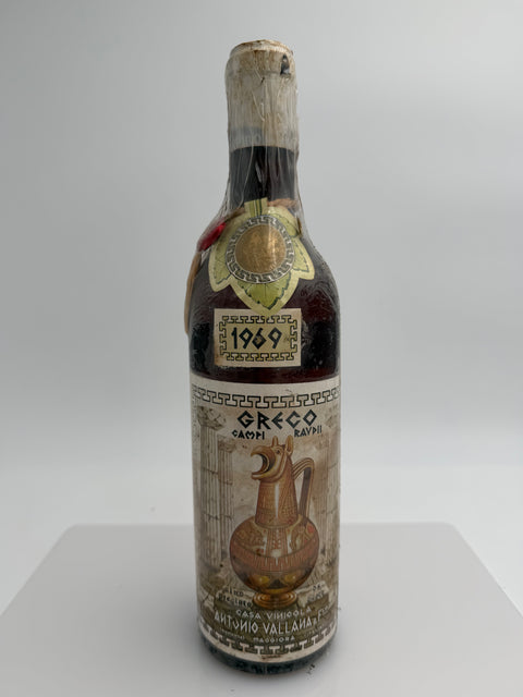 Vallana Antonio & Flli, Campi Ravdii, Vino di Geco Bianco 1969