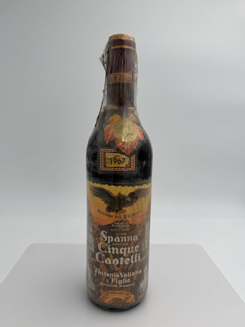 Vino Spanna, Antonio Vallana e Figlio, Cinque Castelli Riserva 1967