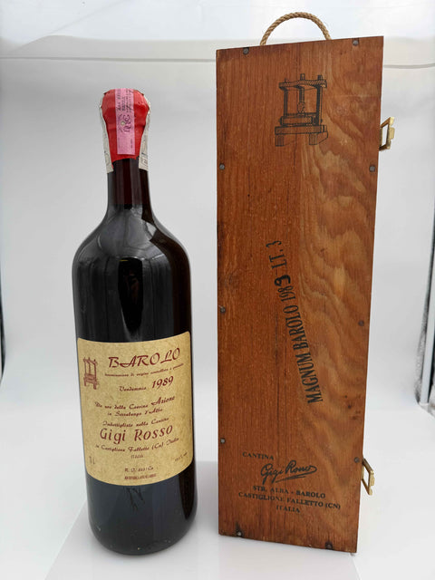 DMG Gigi Rosso, Barolo Arione , 1989