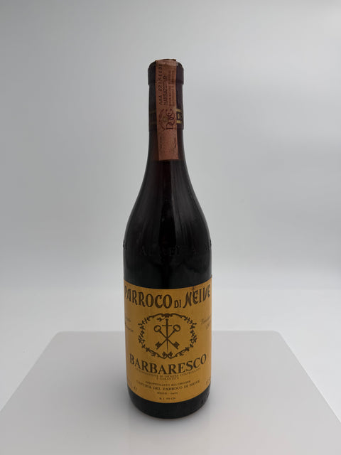 Parroco di neive, Barbaresco 1989