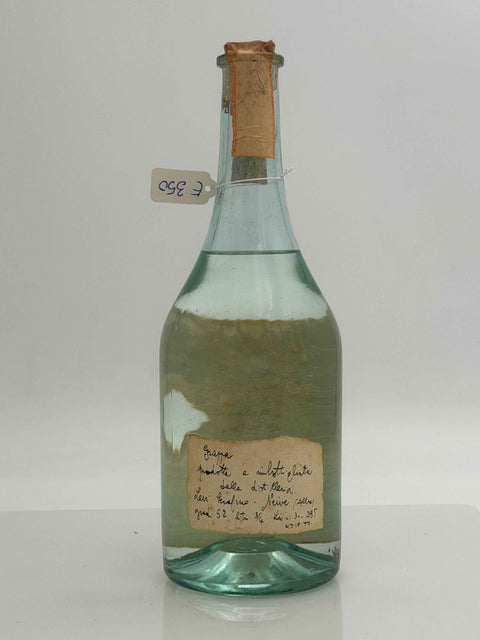 Grappa Romano Levi, Grappa di Fiori di Marcomis Ardente, Presidente della chiesa di San Rocco, 1982, 120