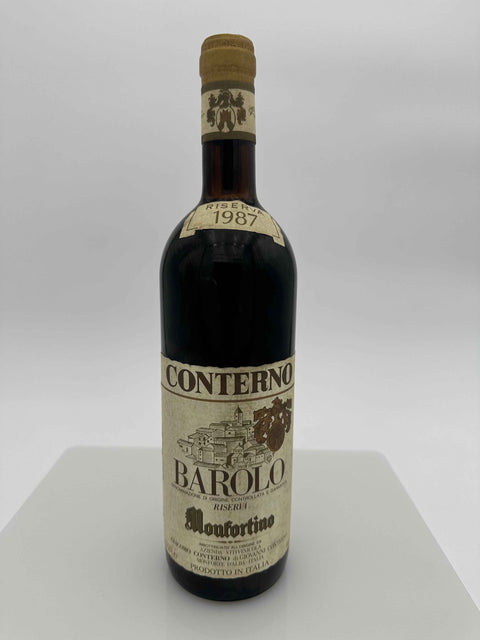 Conterno, Monfortino, Barolo Riserva 1987