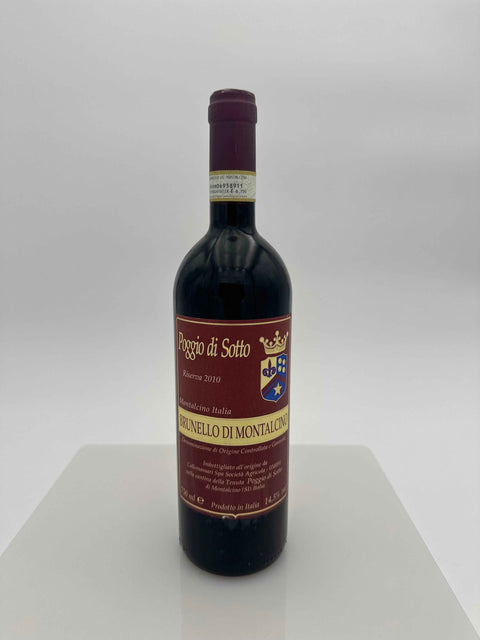 Brunello di Montalcino, Poggio di Sotto Riserva 2010