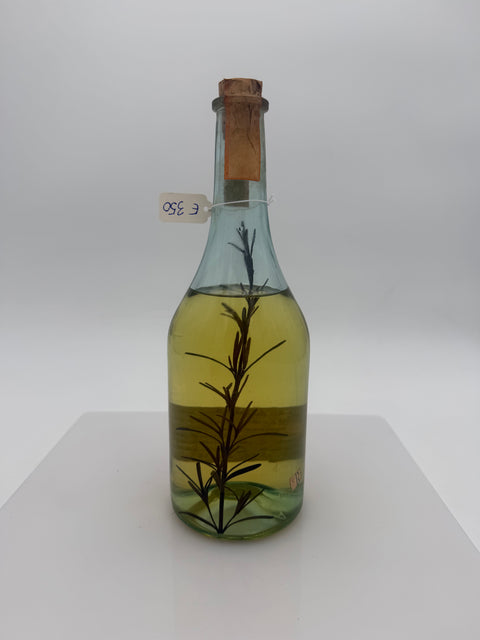 Grappa Romano Levi, con rosmarino, Grappa di una donna selvatica con rosmarino, che da venti anni la nostalgia della sua nativa scadeluzza, 1997, 161