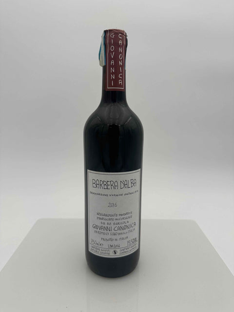 Barbera D'Alba, Giovanni Canonica, 2016